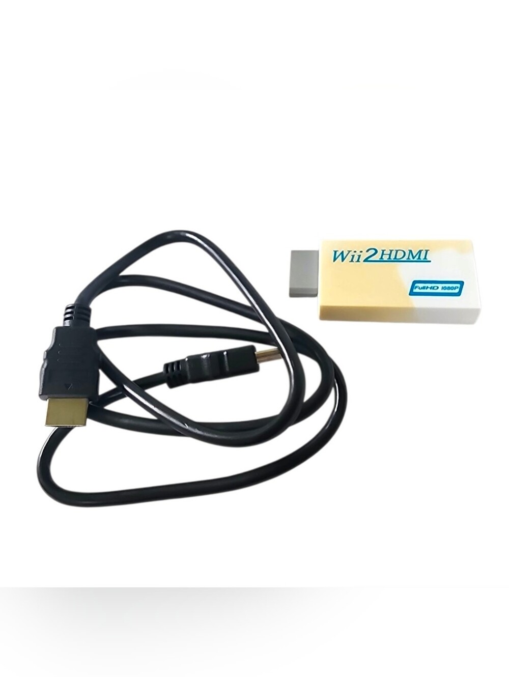 Wii2HDMI Adapter with HDMI Cable